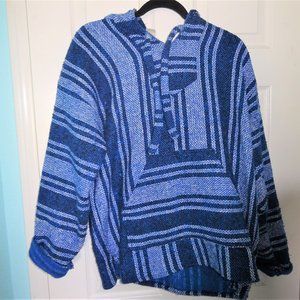 Baja Poncho Hoodie Medium